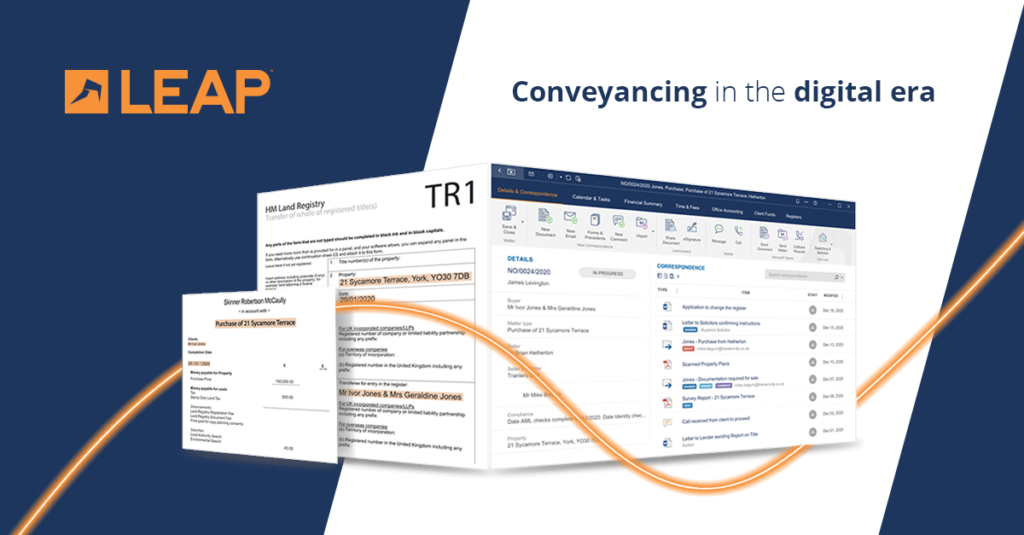 Conveyancing with LEAP legal software