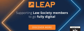 LEAP announces partnership with The Law Society